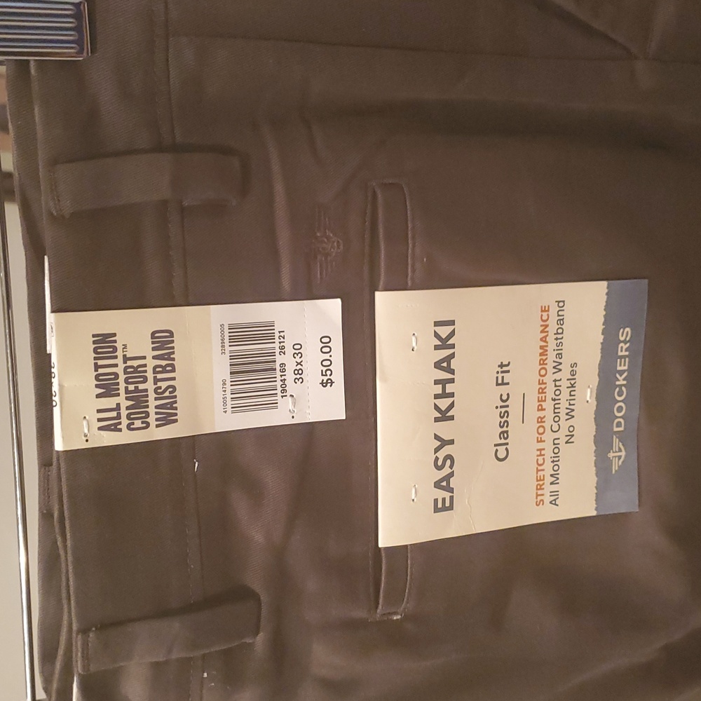 Dockers Men's Easy Khaki Classic Fit Pants - Dark Brown